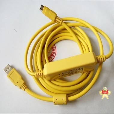 全新三菱FX系列PLC编程电缆USB可编程通讯下载线SC09支持win7 
