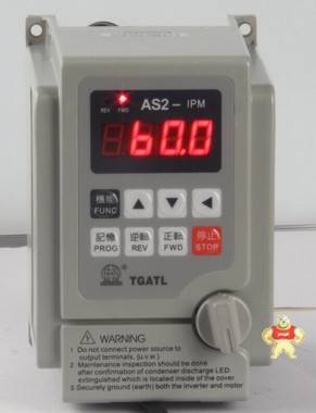 台工爱德利AS2-104-1全新变频器400W家用电输入单相220输出咨询惠 