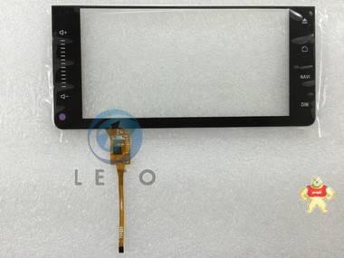 6.95寸I2C带按键触控功能  工业级抗干扰电容触摸屏 型号LTC1687 