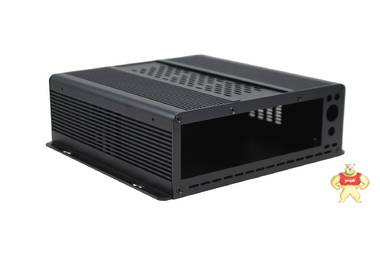 研凌S100厂家直销定制嵌入式有风扇小型全铝卧式电脑机箱ITX主机 