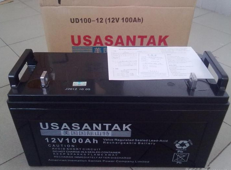 SANTAK山特蓄电池12V7AH  山特6GFM7蓄电池  UPS电源蓄电池包邮