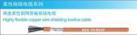 上海博实耐弯曲 高柔性 专用拖链电缆 柔性专用拖链电缆 耐弯曲线