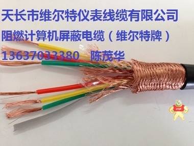 阻燃计算机电缆ZR-DJYVRP-1*2*1.5【维尔特牌电缆】 