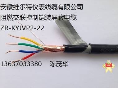 ZR-KFVP-6*1.0 阻燃高温控制屏蔽电缆【维尔特电缆】 