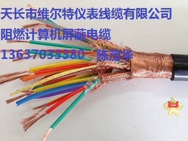 阻燃计算机屏蔽电缆ZR-DJYVRP-1*3*1.5【维尔特电缆】 