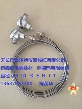 WRN-130  K分度热电偶 （安徽维尔特仪表线缆有限公司） 