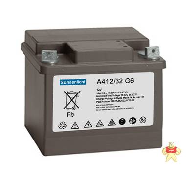 现货德国阳光蓄电池A412/32G6原装进口12V32AH胶体蓄电池特价包邮 