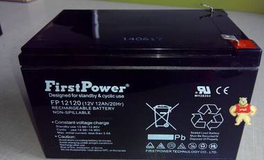 FirstPower（一电）FP系列铅酸蓄电池(12V12AH)原装现货 