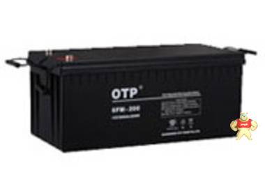 OTP蓄电池 6FM-200免维护太阳能逆变器12V200AH蓄电池 