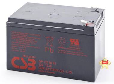 APC原装电池 CSB 12V12AH UPS蓄电池 GP12120 