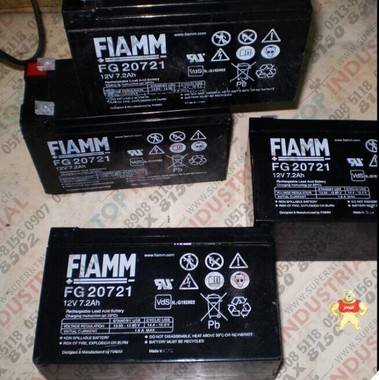 非凡蓄电池FG20721，FIAMM电池，意大利原装进口 12V7.2Ah纯进口 