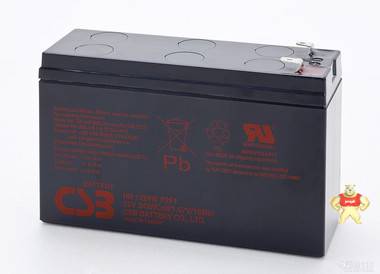 CSB工业蓄电池 HR1224W/12V24W UPS电源 直流屏专用蓄电池 