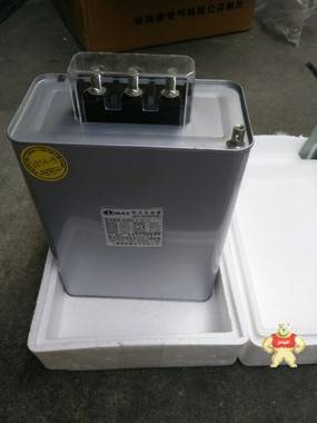 上海威斯康BSMJ0.45-40-3低压自愈式电容器三相/单相BSMJ0.4-40-3 