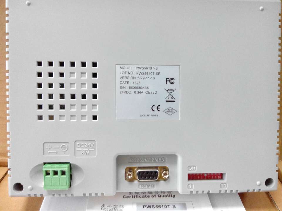 海泰克触摸屏人机界面PWS5610T-S全新原装现货现货直接拍