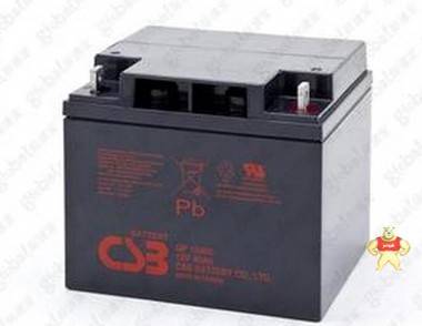 CSB蓄电池 GP12120 CSB电池12V12AH保一年UPS电池12V12AH原厂包装 中国电源设备的先驱 