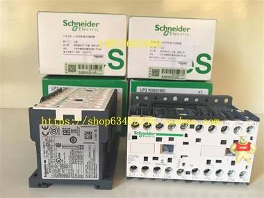 Schneider原装现货LP2-K0601BD施耐德直流接触器LP2K0601BD 24V 