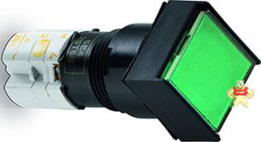 RAFI纳安斐 照明按钮 开孔16mm 方形 平面灯罩 LUMOTAST 75系列  1.15.108.276/0000 广州纳铁福工业机电 