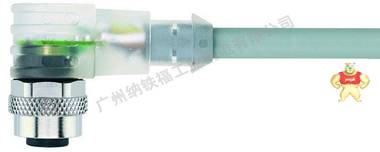 代理德国艾查ESCHA 连接器电缆 带LED灯 AL-WAK3P2-m/P00 广州纳铁福工业机电 