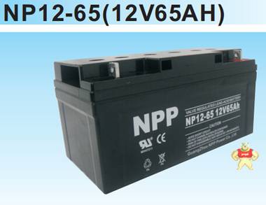 耐普蓄电池NPP NP12-65 12V65AH 耐普铅酸免维护蓄电池特价销售 可耐阳光科技 
