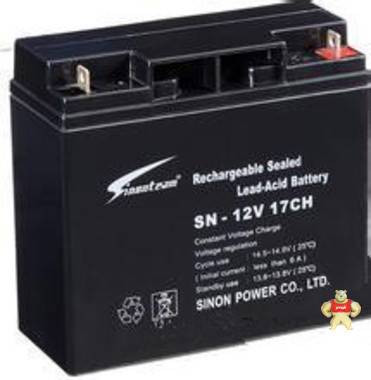 供应赛能蓄电池SN-12V17AH参数报价12v17AH计算机系统ups专用 