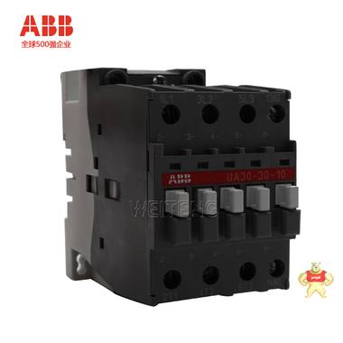 ABB切换电容用接触器UA30-30-10容量27.5Kvar Ui=1000V Ith65A 