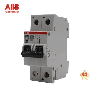 ABB小型直流断路器S252S-C4DC空气开关125/250VDC分断电流10KA 