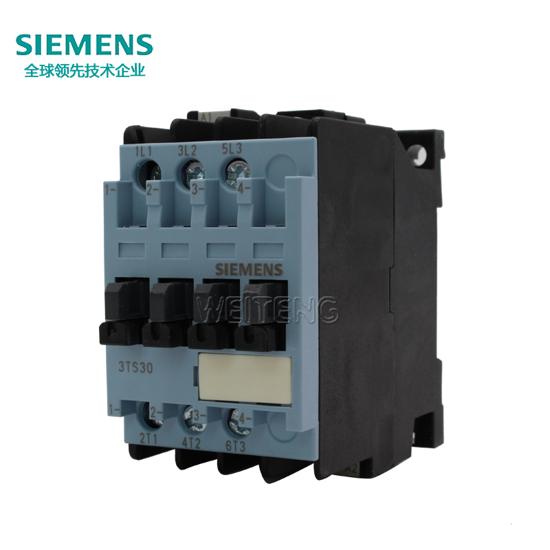 西门子3TS30 00-0X交流接触器220V机械行业4kW SIEMENS Ith=25A