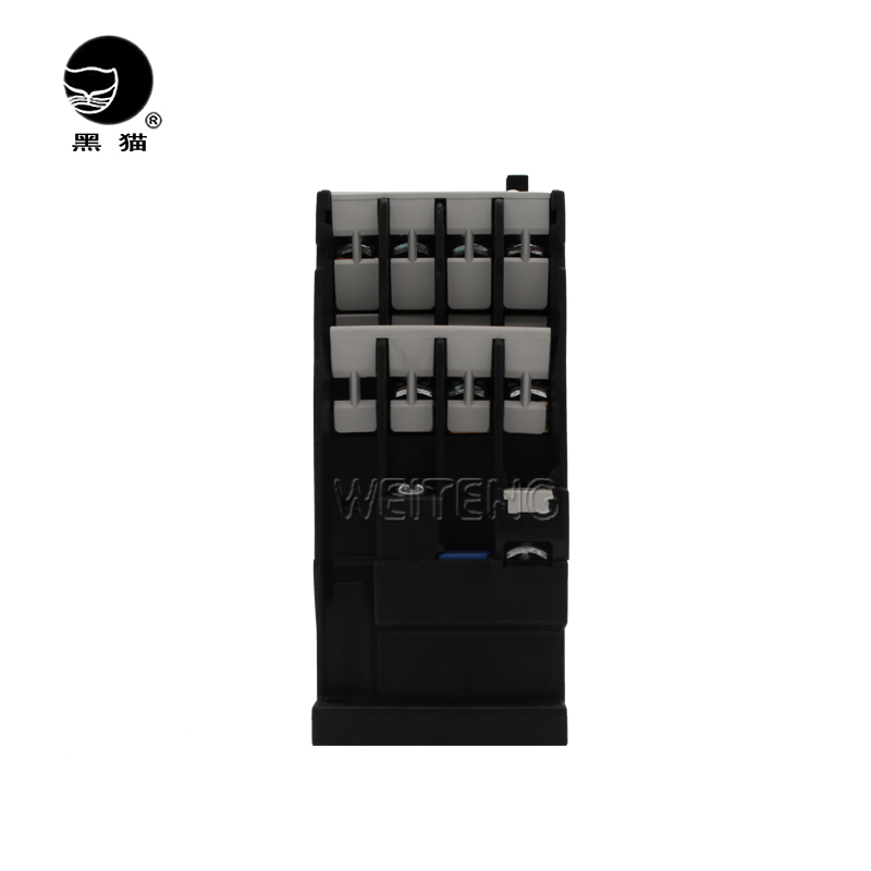 上海精益电器厂HC1-12S接触器交流220V接触器5.5KW黑猫牌12A