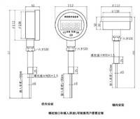 精密数字温度表,4-20mA数显温度计，防爆温度计安森ACT-201