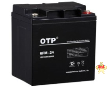 OTP6FM-24免维护蓄电池12V24AHups专用蓄电池原装现货包邮 