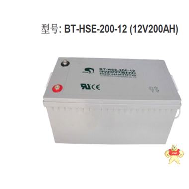 赛特蓄电池BT-HSE-200-12 12V200AH/10HR铅酸免维护蓄电池 