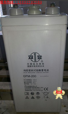 雙登蓄電池2v200ah太陽能雙登GFM-200直流屏UPS/EPS電源應急專用 