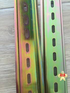 国标1.0厚C45断路器导轨 接线端子1米卡轨 DZ47电气DIN导轨35mm宽 