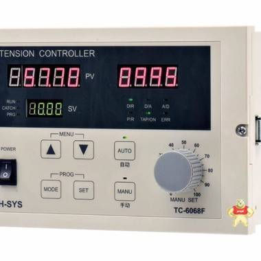 机械收卷/放料——台湾企宏智慧型反馈式张力控制器TC-6068F 张力控制器,台湾进口,收放料张力控制,磁粉控制器,电机控制器