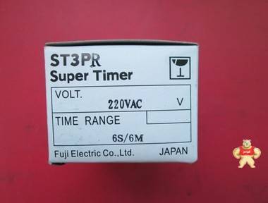 全新 日本富士 循环延时继电器 ST3PR-6S,  10S,  30S,  60S 