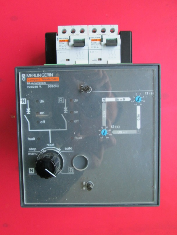 梅兰日兰Merlin Gerin 双电源切换装置 BA Automatism 220/240V