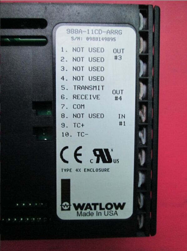 WATLOW温度控制器 SERIES  988A-11CD-ARRG 4X ENCLOSURE