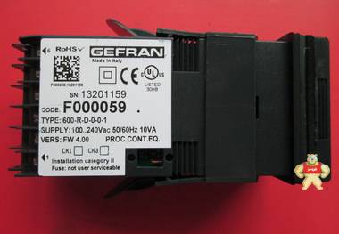杰佛伦GEFRAN 线性传感器/电子尺600-R-D-0-0-1  CODE：F000059 