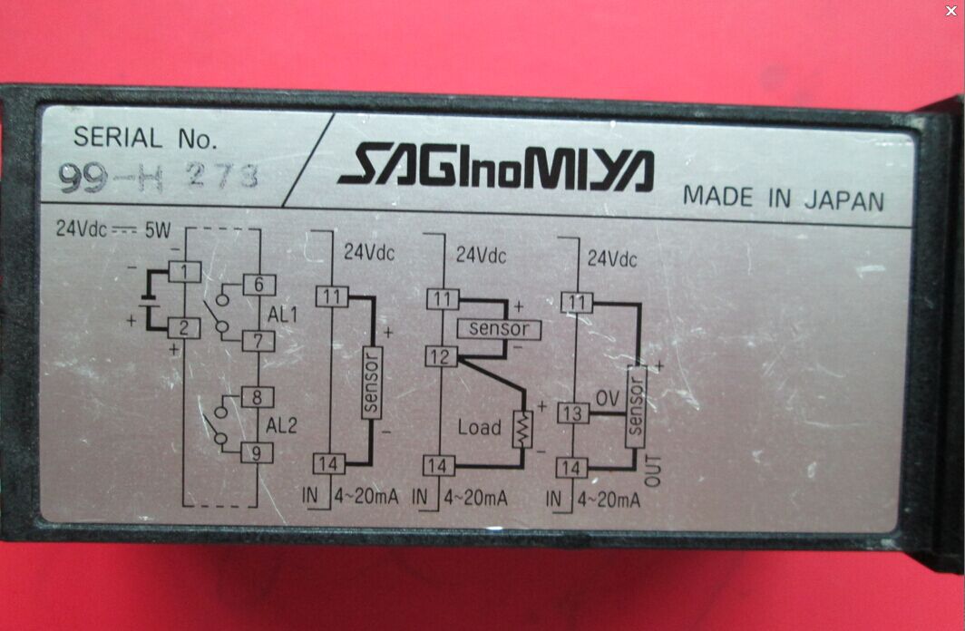 100%日本鹭宫SAGINOMIYA 涡流流量计数字控制器 99-H 278