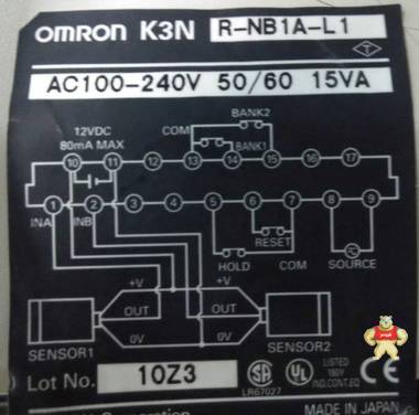 100%原装 日本欧姆龙 驱动器 （数字面板表） K3NR-NB1A-L1 