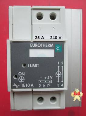 100%英国欧陆EUROTHERM单相可控硅调功器 TE10A 25A  240V 