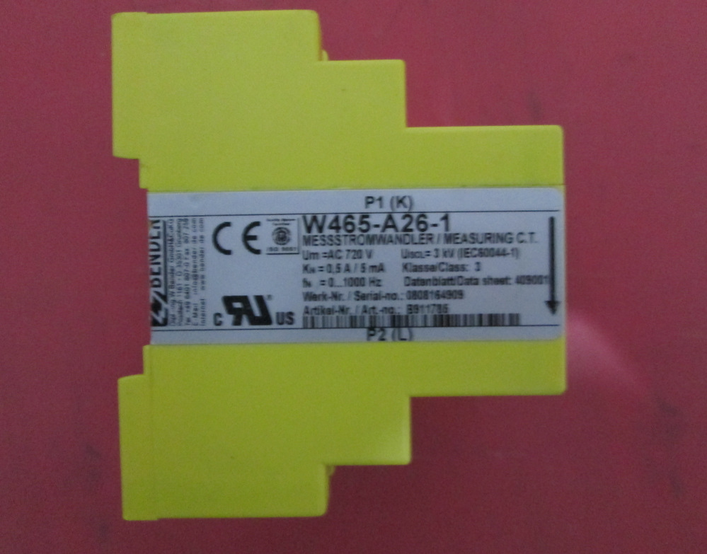 100%原装德国 本德尔BENDER    W465-A26-1   W465-A26  现 货