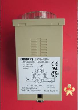 100%原装 日本欧姆龙 温控仪 E5C2-R20K 