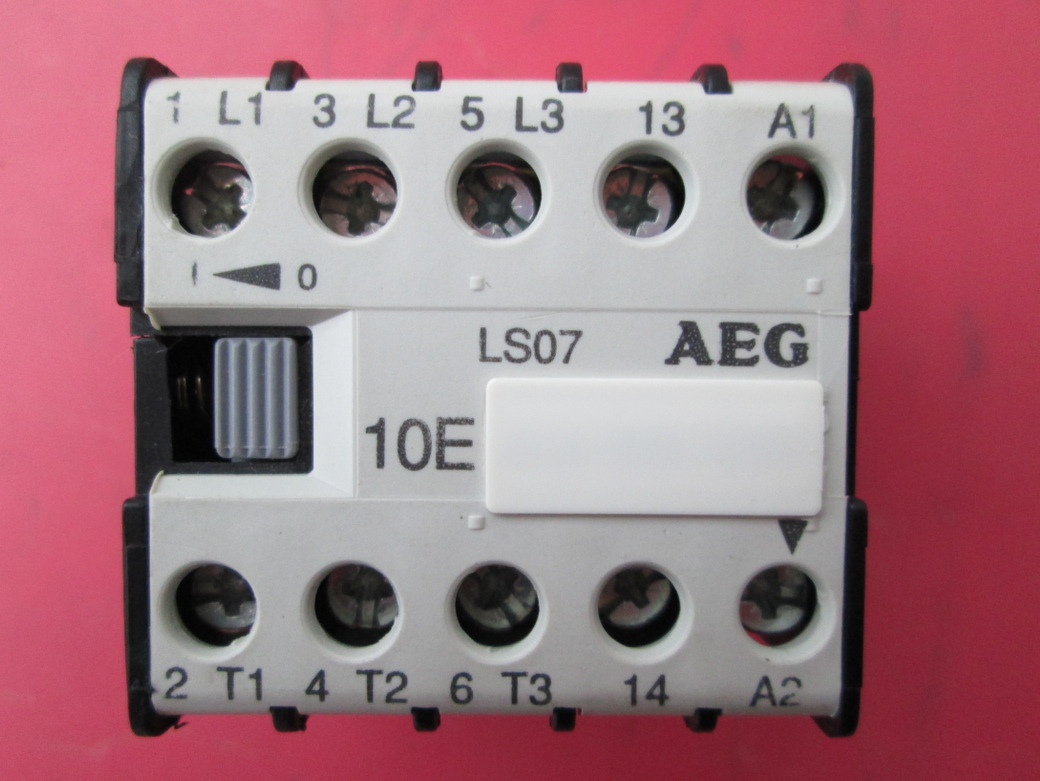 100%原装 德国AEG  电梯接触器 LS07 10E  24V 现货