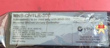 原装施耐德控制器 MNB-CNTLR-300      TAC I/A Series  MNB 300 