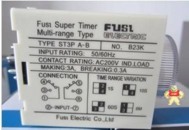全新 日本富士Fuji    ST3PF ST3PA  時(shí)間繼電器 