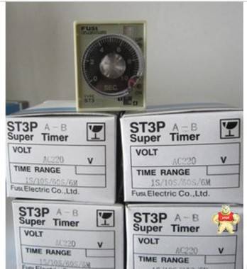全新 日本富士Fuji    ST3PF ST3PA  時(shí)間繼電器 
