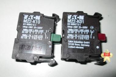 100%原装 金钟-穆勒/伊顿按钮 M22-K10 / M22-K01（正宗） 