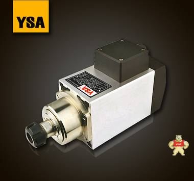 YSA意萨精密雕刻铣槽开槽开料钻孔镗孔高速主轴电机S495 YSA高速电机 