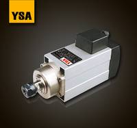 YSA意萨木工雕刻夹头高速主轴电机开槽铣槽高速电机S414 YSA高速电机